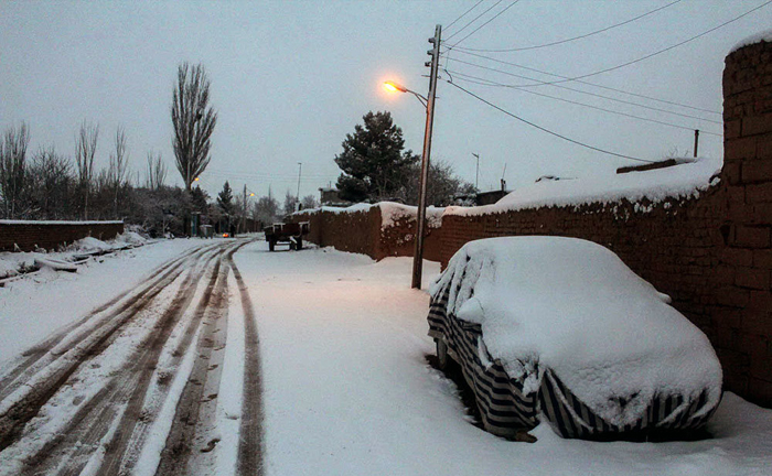 (تصاویر) بارش برف در سراسر کشور