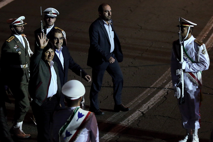 (تصاویر) ورود مادورو و مورالس به تهران