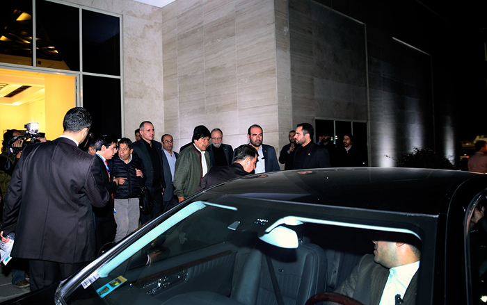 (تصاویر) ورود مادورو و مورالس به تهران