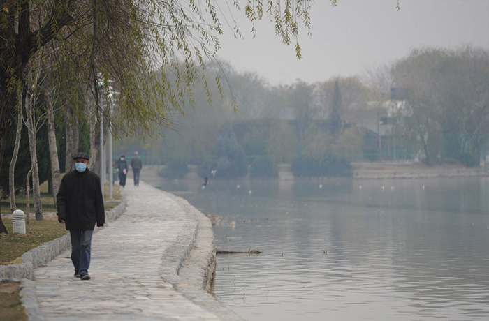 (تصاویر) آلودگی هوا در اصفهان