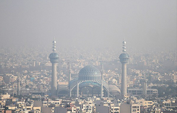 (تصاویر) آلودگی هوا در اصفهان
