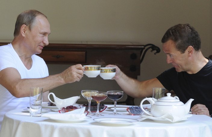 کافه خاص «آقای رئیس جمهور روسیه»