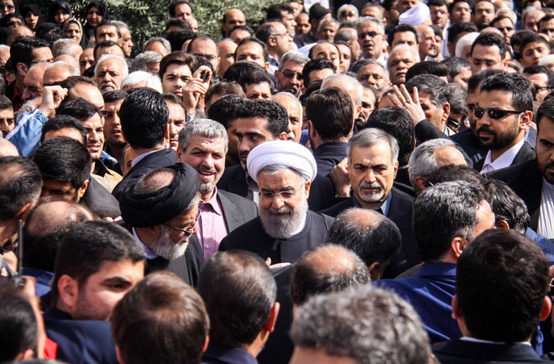 همسر حسن روحانی عکس مراسم ختم ساره خاتون پیوندی خانواده حسن روحانی اخبار سمنان