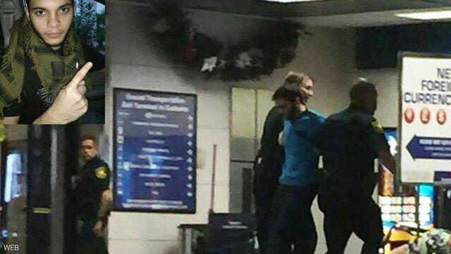 (تصویر) عامل تیراندازی در فرودگاه فلوریدا