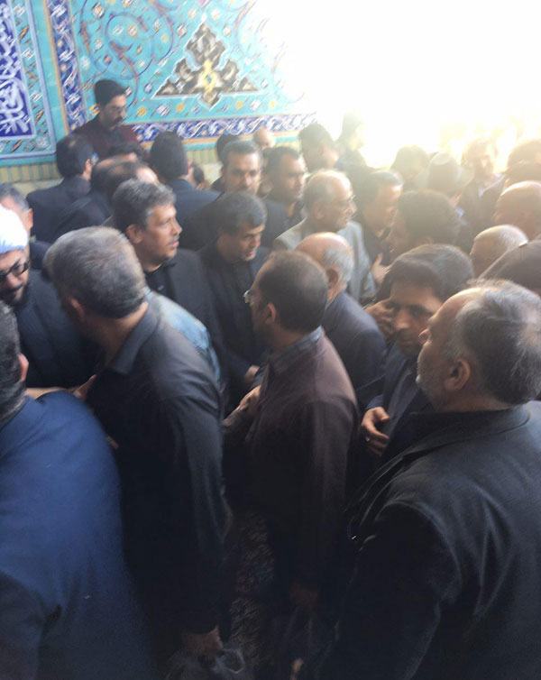 (تصاویر) مردم رفسنجان در مراسم یادبود آیت الله هاشمی