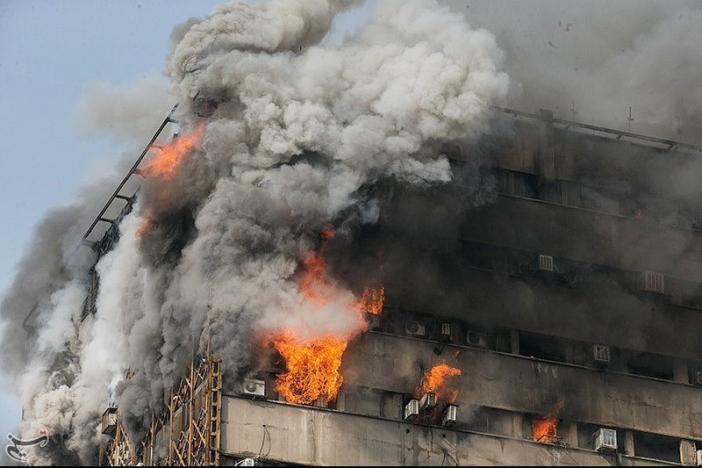 پیام بیت آیت الله رفسنجانی درپی فاجعه فروریختن ساختمان پلاسکو|