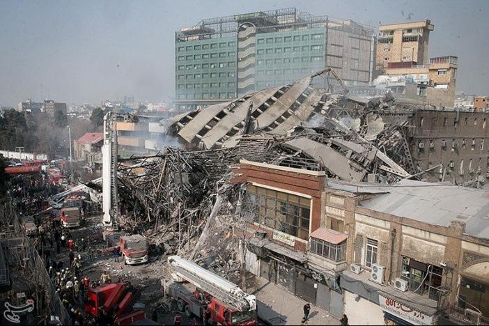 (تصاویر) گزارش رویترز از فاجعه ساختمان پلاسکو