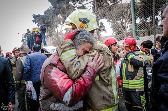 (تصاویر) گزارش رویترز از فاجعه ساختمان پلاسکو