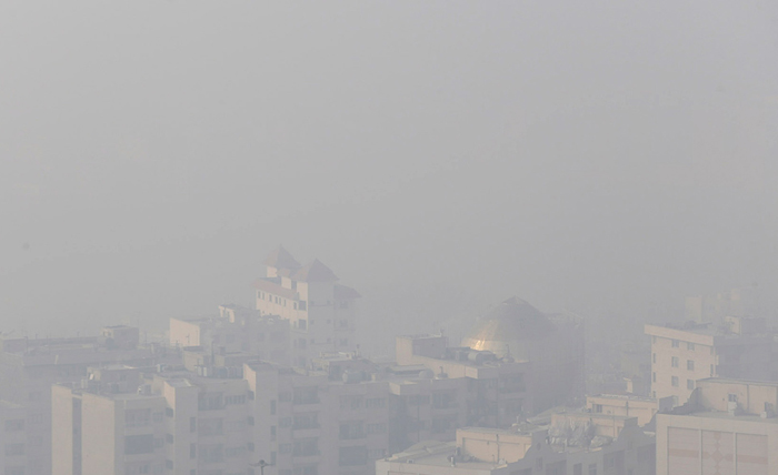 (تصاویر) هوای آلوده تهران