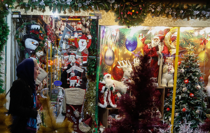 (تصاویر) کریسمس در تهران