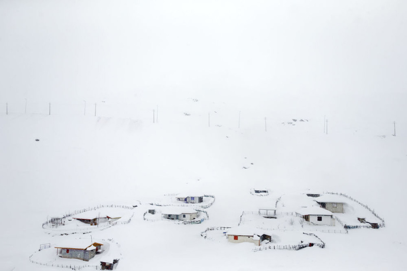 (تصاویر) گزارش خبرگزاری روس از زمستان تالش