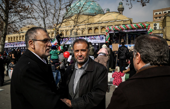 (تصاویر) مقامات و شخصیت‌ها در راهپیمایی 22 بهمن