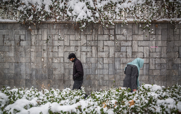(تصاویر) تهران سفیدپوش شد