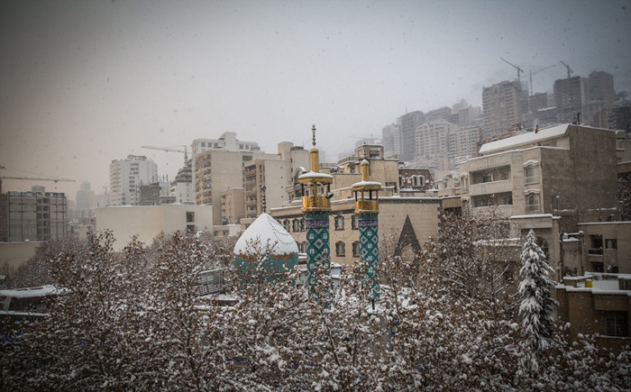 (تصاویر) تهران سفیدپوش شد