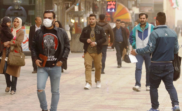 (تصاویر) زندگی مردم اهواز میان گرد و غبار