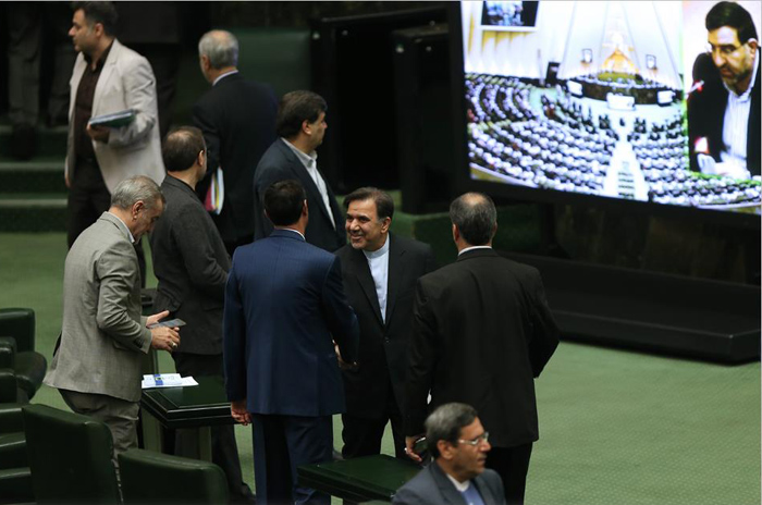 (تصاویر) جلسه استیضاح عباس آخوندی