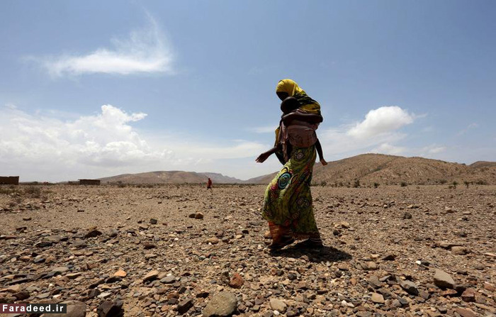 (تصاویر) سایه مرگ بر سر مردم سومالی
