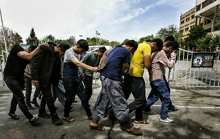 (تصاویر) دستگیری 131 زورگیر در تهران