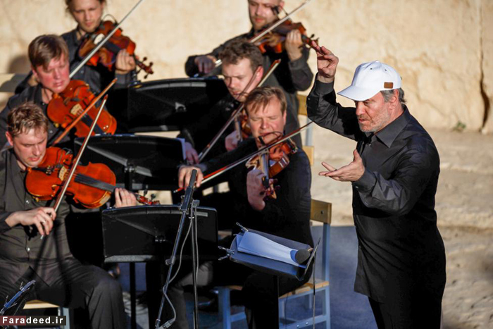 (تصاویر) کنسرت روسی در ویرانه‌های پالمیرا