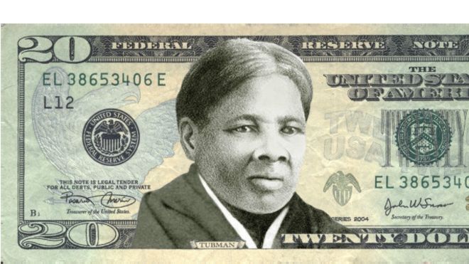 تصویر یک زن مبارز علیه برده‌داری روی اسکناس‌های بیست دلاری