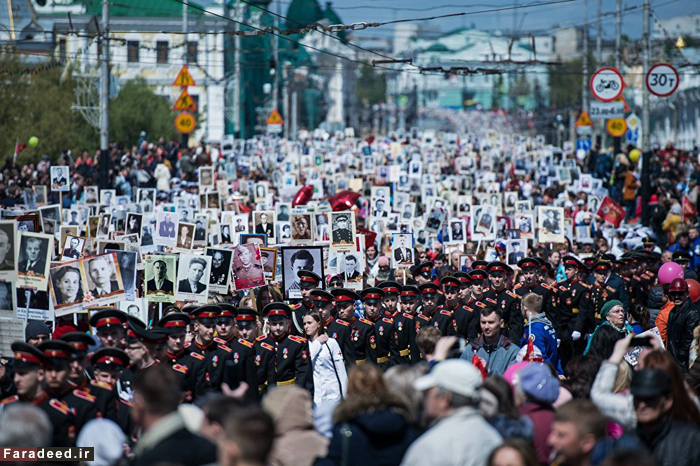 (تصاویر) جشن پیروزی بر نازی‌ها در مسکو