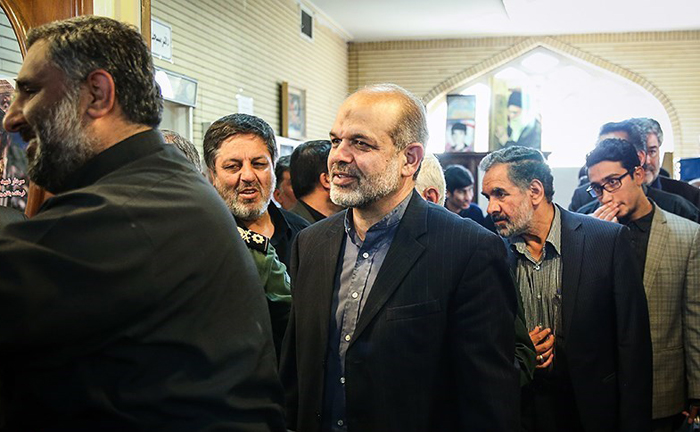 (تصاویر) مقامات در مجلس ترحیم شهید ناظری