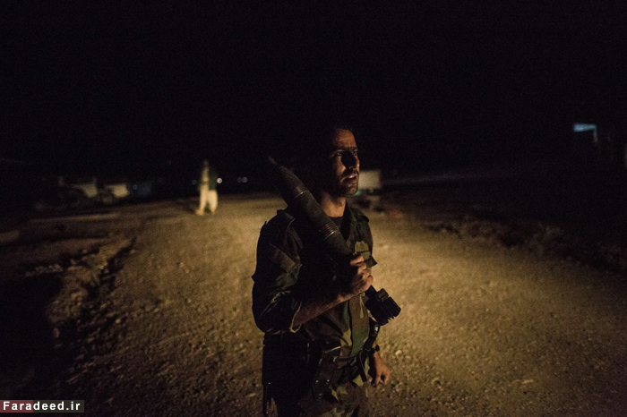 (تصاویر) 22 کیلومتر تا داعش