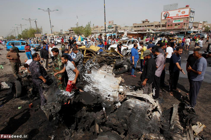 (تصاویر) انفجارهای تروریستی در بغداد