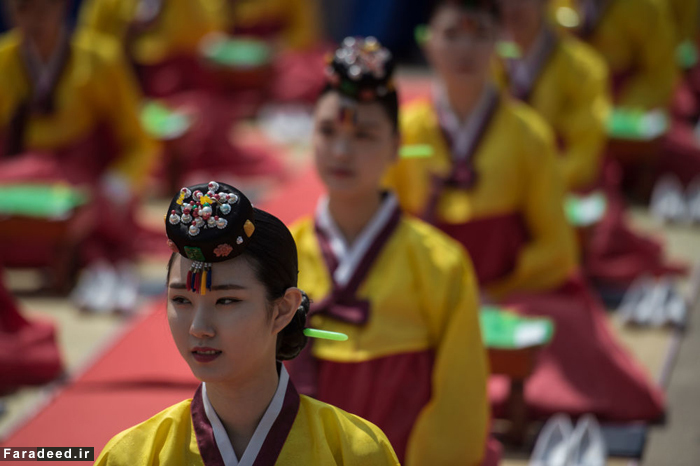 عکس های جشن بلوغ دختران در کره جنوبی