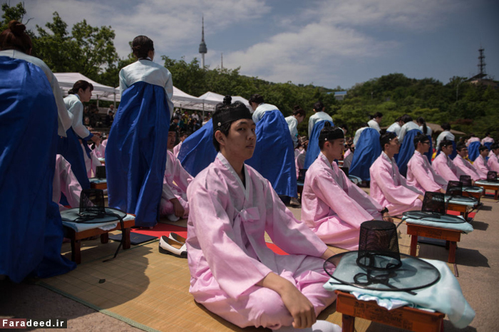 عکس های جشن بلوغ دختران در کره جنوبی