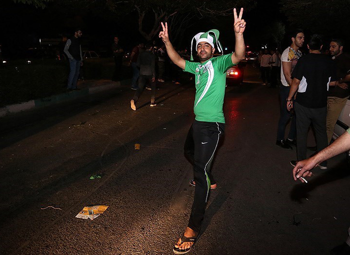 (تصاویر) جشن و شادمانی در اصفهان
