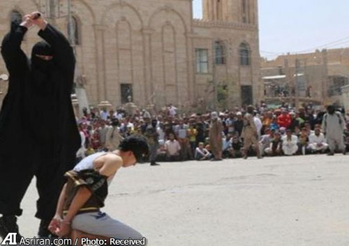 (تصاویر) دستگیری جلاد 130 کیلویی داعش