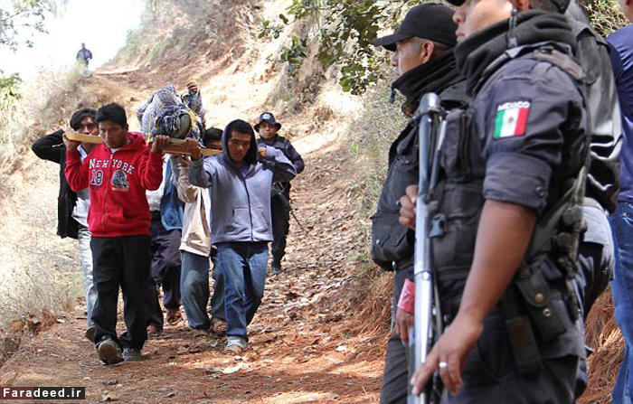 (تصاویر) کشتار خانوادگی در مکزیک