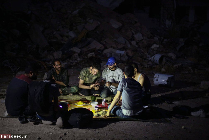 (تصاویر) رمضان در جبهه معارضین