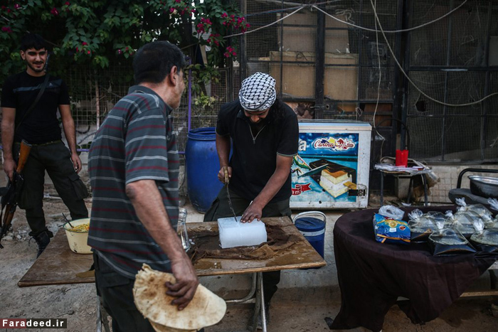 (تصاویر) رمضان در جبهه معارضین
