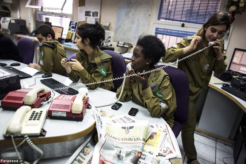 (تصاویر) خدمت دختران در ارتش اسرائیل