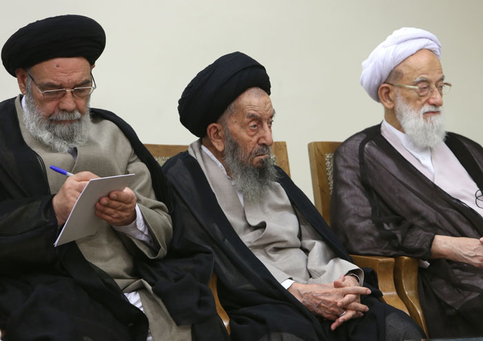 (تصاویر) دیدار اعضای مجلس خبرگان با رهبر انقلاب
