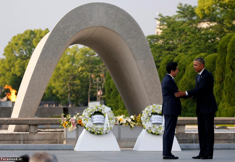 سخنرانی اوباما در محل بمباران اتمی هیروشیما
