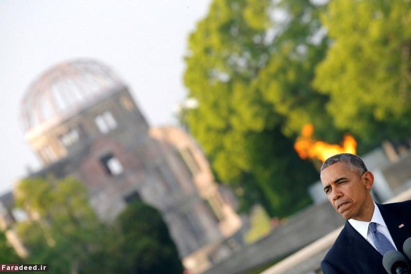 سخنرانی اوباما در محل بمباران اتمی هیروشیما