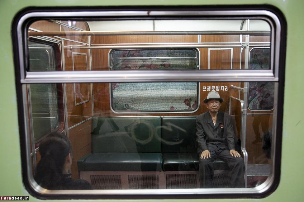 (تصاویر) در مترو پیونگ‌یانگ چه خبر است؟