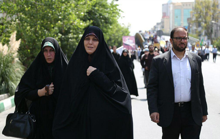 (تصاویر) مقامات در راهپیمایی روز قدس