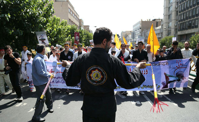 (تصاویر) حضور مردم در راهپیمایی روز قدس