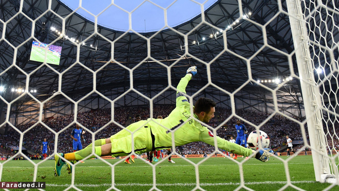 (تصاویر) صعود فرانسه به فینال یورو