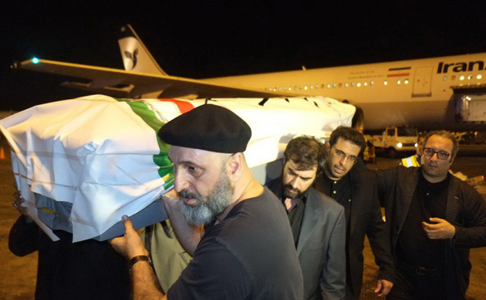 پیکر عباس کیارستمی به ایران برگشت