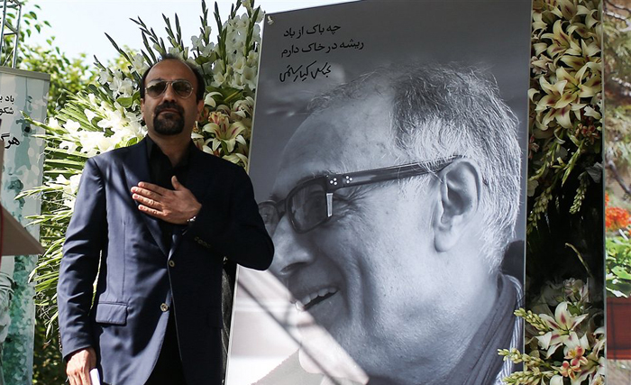 (تصاویر) مراسم وداع با عباس کیارستمی