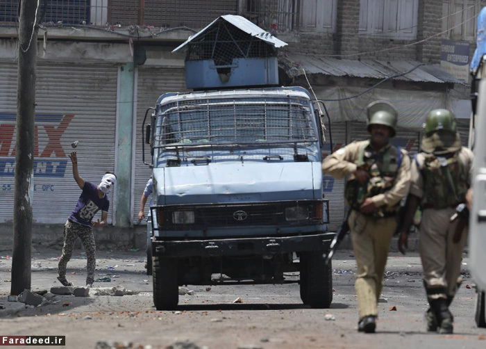 (تصاویر) شورش مرگبار در کشمیر