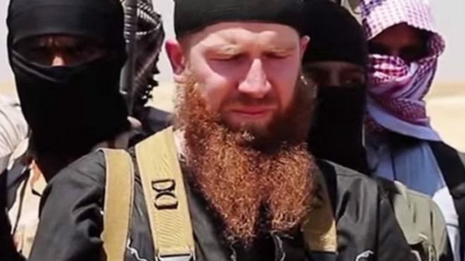 داعش مرگ عمر شیشانی را تأیید کرد