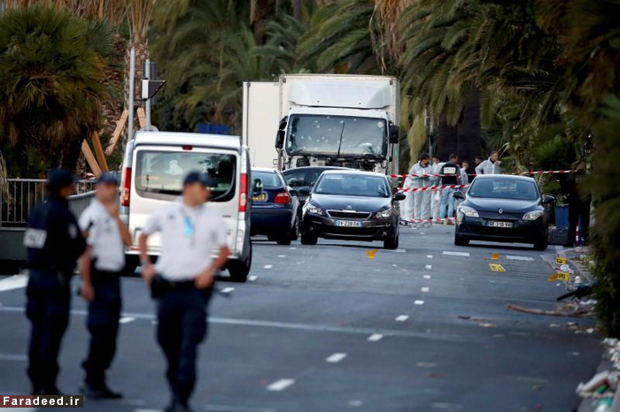 (تصاویر) حمله تروریستی با کامیون در فرانسه