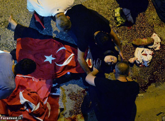 (تصاویر) شبِ کودتا در ترکیه