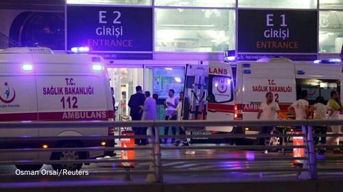 تصاویری از مجروحان حادثه انفجار در فرودگاه آتاتورک استانبول